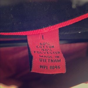 . Long sleeve button up shirt.